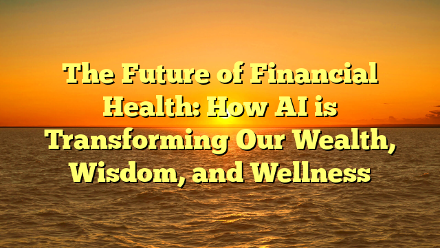 The Future of Financial Health: How AI is Transforming Our Wealth, Wisdom, and Wellness
