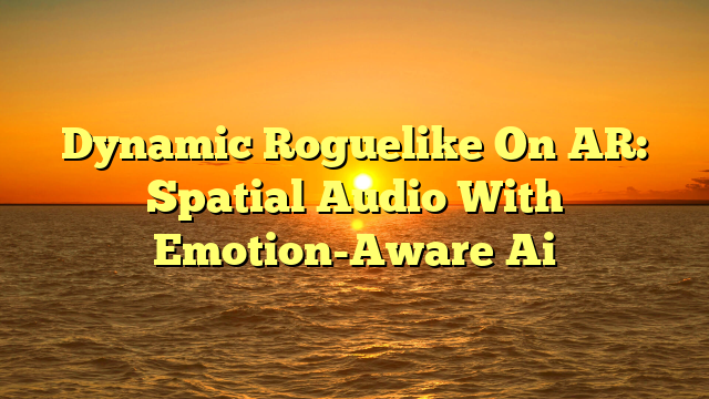Dynamic Roguelike On AR: Spatial Audio With Emotion-Aware Ai